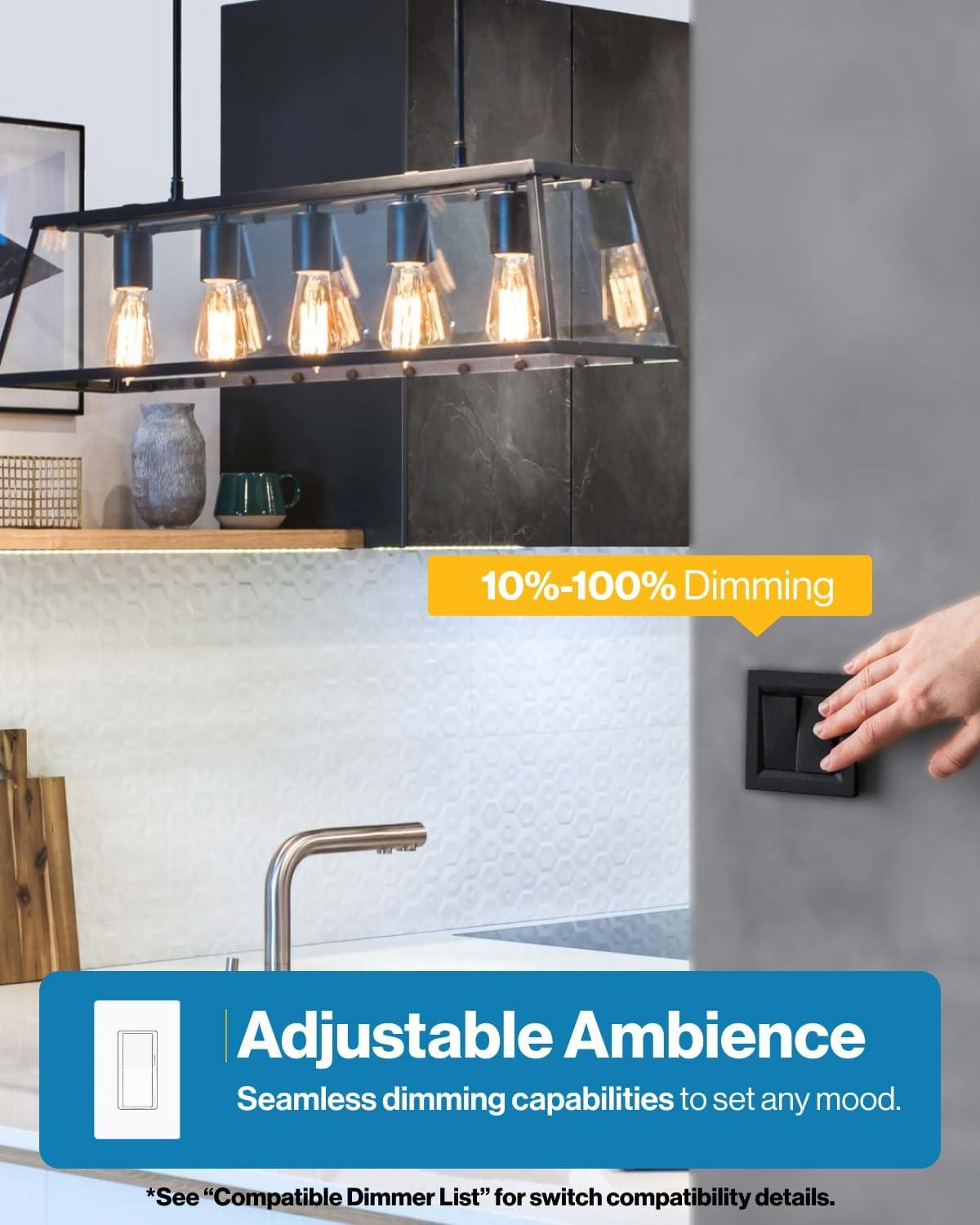 image:imageSunco 6 Pack Edison Bulbs LED ST64 Clear Vintage Filament Waterproof Bulb 800 LM 85W 60W Equivalent ST19 3000K Warm White E26 Medium Base Decorative Dimmable UL2700k Soft White