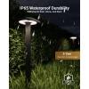 image:imageSunco 12 Pack Garden Pathway Light LED Outdoor Lights for Patio Landscape Path Lighting 200W 4W Selectable CCT 3000K4000K5000K Wet Rated NonDimmable ETL