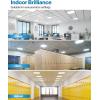image:imageSunco 24 Pack 2x4 LED Flat Panel Light Drop Ceiling Office Fixture 7700 LM Selectable Features 40W50W60W 4000K5000K6000K Dimmable 010V Dustproof ETL2x2 24 Pack