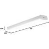 image:imageSunco 4FT LED Shop Light Wraparound Light Fixture Garage Ceiling Lights Linkable 3500 LM 40W300W 5000K Daylight Hardwired Surface Mount Workshop Utility Light ETL