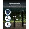 image:imageSunco 6 Pack 2W LED Square Solar Pathway Walkway Driveway Backyard Patio Garden Outdoor Residential Super Bright Light 120 Lumens 2CCT 2700K Soft White4000K Cool White Dimmable 37V6 Pack