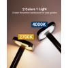 image:imageSunco 6 Pack 2W LED Square Solar Pathway Walkway Driveway Backyard Patio Garden Outdoor Residential Super Bright Light 120 Lumens 2CCT 2700K Soft White4000K Cool White Dimmable 37V6 Pack