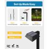 image:imageSunco 6 Pack 2W Solar Sidewalk Dusk to Dawn Outdoor Backyard Walkway Garden Driveway Landscape Waterproof Patio Yard Lawn Super Bright Path Lights 100 Lumens 3CCT 3000K5000K7000K NonDimmable6 Pack