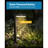 image:imageSunco 6 Pack 2W Solar Sidewalk Dusk to Dawn Outdoor Backyard Walkway Garden Driveway Landscape Waterproof Patio Yard Lawn Super Bright Path Lights 100 Lumens 3CCT 3000K5000K7000K NonDimmable6 Pack