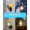 image:imageSunco 6 Pack Edison Bulbs LED ST64 Clear Vintage Filament Waterproof Bulb 800 LM 85W 60W Equivalent ST19 3000K Warm White E26 Medium Base Decorative Dimmable UL4000k Cool White