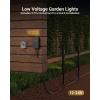 image:imageSunco 6 Pack Gleam Low Voltage Garden Pathway Light LED Outdoor Lights for Patio Landscape Path Lighting 4W 70 LM 3000K Warm White IP65 Wet Rated 50000 Lifetime Hours NonDimmable ETL