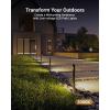image:imageSunco 6 Pack Gleam Low Voltage Garden Pathway Light LED Outdoor Lights for Patio Landscape Path Lighting 4W 70 LM 3000K Warm White IP65 Wet Rated 50000 Lifetime Hours NonDimmable ETL