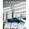 image:imageSunco 6 Pack LED Shop Lights for Workshop 4FT Linkable Garage Lighting 4500 LM 40W 150W Equivalent 6000K Daylight Deluxe Surface  Suspension Mount 48 Inch Integrated Fixture White1 Pack of 6