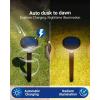 image:imageSunco 6 Pack Round Solar Pathway Lights Outdoor Super Bright 120 LM 2CCT 2700K4000K Dimmable Path Lights for Garden Backyard Walkway Driveway6 Pack