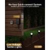 image:imageSunco LED Low Voltage Spotlight Revolver Sphere Shaped Garden Landscape Lights Outdoor Luces para Jardin 4W 300 LM 3 CCT 2700K4000K5000K Wet Rated ETL 2 Pack10 Pack
