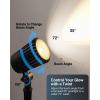 image:imageSunco Low Voltage Landscape Spotlights 12V 4Pack  105W LED Outdoor Uplights for GardensTreesFlagsWalkways Selectable CCT 2700K4000K5000K Adjustable Beam ETL Connectors Included