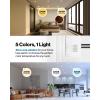 image:imageSunco Retrofit LED Recessed Lighting 6 Inch Downlight Can Lights for Ceiling Baffle Trim 965 LM 13W 120W Equivalent 4000K Cool White Dimmable Damp Rated UL 4 PackWhite 5cct
