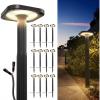 image:imageSunco 12 Pack Garden Pathway Light LED Outdoor Lights for Patio Landscape Path Lighting 200W 4W Selectable CCT 3000K4000K5000K Wet Rated NonDimmable ETL