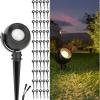 image:imageSunco LED Low Voltage Spotlight Revolver Sphere Shaped Garden Landscape Lights Outdoor Luces para Jardin 4W 300 LM 3 CCT 2700K4000K5000K Wet Rated ETL 2 Pack50 Pack