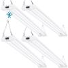 image:imageSunco Motion Sensor 4ft LED Shop Light Garage Lights Ceiling LED Plug in Fixtures 40W 5000K Daylight Frosted Motion Activated Linkable Suspension Mount ETL 4 Pack