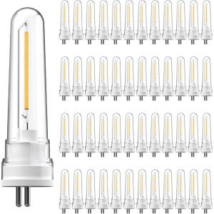 image:imageSunco 12 Pack String Light Bulb Replacement S14 LED Bulbs for Outdoor Lighting 2Prong G5 Base 50 LM 1W 4W Equivalent 2700K Soft White NonDimmable Wet Rated ETL48 Pack