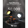 image:imageSunco 56 Inch LED Can Lights Retrofit Recessed Lighting Gimbal Downlight Adjustable 800 LM 12W60W Selectable CCT 2700K3000K3500K4000K5000K Dimmable Damp Rated ULBlack