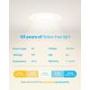 image:imageSunco 12 Pack 6 Inch LED Recessed Light Canless Ceiling Lights Slim with Junction Box 1200 LM 14W 100W Equivalent Selectable CCT 2700K3000K4000K5000K6000K Dimmable Wafer Thin ETL3 Inch