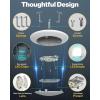 image:imageSunco 12 Pack LED Disc Lights Ceiling 6 Inch Flush Mount Disk Light Recessed Can Lighting 1050 LM 15W 75W Equivalent Selectable CCT 3000K4000K5000K6000K6500K Dimmable Damp Rated ETL4 Inch  60 Pack