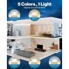image:imageSunco 12 Pack LED Disc Lights Ceiling 6 Inch Flush Mount Disk Light Recessed Can Lighting 1050 LM 15W 75W Equivalent Selectable CCT 3000K4000K5000K6000K6500K Dimmable Damp Rated ETL4 Inch  36 Pack