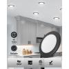 image:imageSunco 12 Pack LED Disc Lights Ceiling 6 Inch Flush Mount Disk Light Recessed Can Lighting 1050 LM 15W 75W Equivalent Selectable CCT 3000K4000K5000K6000K6500K Dimmable Damp Rated ETL6 Inch  B 12 Pack