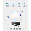 image:imageSunco 16 Pack 6 Inch Ultra Thin LED Recessed Ceiling Lights Slim Canless with Junction Box 850 LM 2700K3000K4000K5000K6000K Dimmable 14W100W Wafer Thin 50000 Lifetime Hours ETL