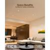 image:imageSunco 24 Pack 4 Inch LED Recessed Lights Canless Ceiling Light Slim 700 LM 10W Selectable CCT 2700K3000K4000K5000K6000K Dimmable Wafer Thin with Junction Box ETL6 Inch