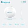 image:imageSunco 24 Pack 56 Inch LED Disk Lights Disc Lights Ceiling LED Flush Mount Recessed Can Lighting 1050 LM 2700K Soft White Dimmable 15W75W Damp Rated ETLWhite  5000K