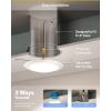 image:imageSunco 24 Pack LED Disc Lights Ceiling 6 Inch Flush Mount Disk Light Recessed Can Lighting 1050 LM 15W 75W Equivalent Selectable CCT 3000K4000K5000K6000K6500K Dimmable Damp Rated ETL5CCT White