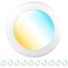 image:imageSunco 24 Pack LED Disc Lights Ceiling 6 Inch Flush Mount Disk Light Recessed Can Lighting 1050 LM 15W 75W Equivalent Selectable CCT 3000K4000K5000K6000K6500K Dimmable Damp Rated ETL5CCT White