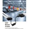 image:imageSunco 40W260W LED Shop Light for Workshop Garage 4FT Plug In Frosted Lens Linkable Utility Industrial Fixture 6000K Daylight Deluxe 4100 Lumens NonDimmable Hanging Pull Chain  ETL 4 Pack