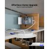 image:imageSunco 6 Pack 3 Inch Recessed LED Lights Ultra Thin Ceiling Lighting 500 LM 8W 50W Equivalent Selectable 2700K3000K4000K5000K6000K Dimmable Wafer Thin Canless with Junction BoxWhite  5000K