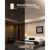image:imageSunco 6 Pack 3 Inch Recessed LED Lights Ultra Thin Ceiling Lighting 500 LM 8W 50W Equivalent Selectable 2700K3000K4000K5000K6000K Dimmable Wafer Thin Canless with Junction Box5000K Daylight