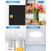image:imageSunco 96 Pack 6 Inch LED Recessed Light Canless Ceiling Lights Slim with Junction Box 850 LM 14W 100W Equivalent Selectable CCT 2700K3000K4000K5000K6000K Dimmable Wafer Thin ETLWhite 5cct