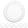 image:imageSunco 6 Pack LED Disc Lights Ceiling 6 Inch Flush Mount Disk Light Recessed Can Lighting 1050 LM 15W 75W Equivalent 5000K Daylight Dimmable Damp Rated ETL3000K Warm White