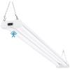 image:imageSunco Motion Sensor 4ft LED Shop Light Garage Lights Ceiling LED Plugin Fixtures 40W 5000K Daylight 4300 Lumens Frosted Motion Activated Linkable Suspension Mount ETL1 Pack