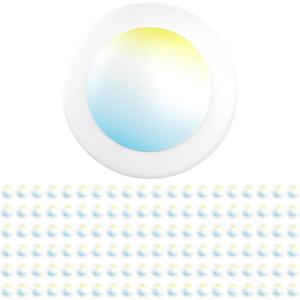 image:imageSunco 12 Pack LED Disc Lights Ceiling 6 Inch Flush Mount Disk Light Recessed Can Lighting 1050 LM 15W 75W Equivalent Selectable CCT 3000K4000K5000K6000K6500K Dimmable Damp Rated ETL4 Inch  120 Pack