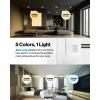 image:imageSunco 12 Pack 6 Inch LED Recessed Lights Retrofit Can Lights Smooth Trim 965 LM 13W 75W Equivalent Selectable CCT 2700K3000K3500K4000K5000K Dimmable Damp Rated UL4 Inch  5CCT 2700K  3000K  3500K  4000K  5000K
