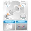 image:imageSunco 12 Pack 6 Inch LED Recessed Lights Retrofit Can Lights Smooth Trim 965 LM 13W 75W Equivalent Selectable CCT 2700K3000K3500K4000K5000K Dimmable Damp Rated UL4 Inch  5CCT 2700K  3000K  3500K  4000K  5000K
