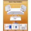 image:imageSunco 12 Pack LED Emergency Lights Commercial Lighting for Business Power Outages Offices with Backup Battery 90 Minutes Wall Mount Hard Wired 120277V Fire Resistant 94V0 UL12 Pack