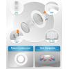 image:imageSunco 12 Pack LED Recessed Lighting 6 Inch Retrofit Can Lights 965LM 13W 100W Equivalent Selectable CCT 2700K3000K3500K4000K5000K Dimmable Baffle Trim Damp Rated UL4 Inch  5 CCT
