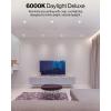 image:imageSunco 12 Pack LED Recessed Lighting 6 Inch Retrofit Can Lights 965LM 13W 100W Equivalent Selectable CCT 2700K3000K3500K4000K5000K Dimmable Baffle Trim Damp Rated UL4 Inch  6000K