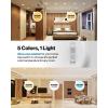 image:imageSunco 12 Pack LED Recessed Lighting 6 Inch Retrofit Can Lights 965LM 13W 100W Equivalent Selectable CCT 2700K3000K3500K4000K5000K Dimmable Baffle Trim Damp Rated UL6 Inch  5 CCT