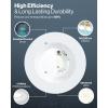 image:imageSunco 12 Pack LED Recessed Lighting 6 Inch Retrofit Can Lights 965LM 13W 100W Equivalent Selectable CCT 2700K3000K3500K4000K5000K Dimmable Baffle Trim Damp Rated UL6 Inch  2700K