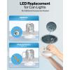 image:imageSunco 24 Pack 4 Inch LED Recessed Lights Retrofit Can Lighting 660 LM 11W 40W Equivalent Selectable CCT 2700K3000K3500K4000K5000K Dimmable Baffle Trim Replacement Conversion Kit ULWhite