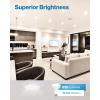 image:imageSunco 24 Pack BR30 LED Bulbs Indoor Flood Lights CRI93 11W Equivalent 65W 5000K Daylight 850 Lumens E26 Base 25000 Lifetime Hours Interior Home Residential Dimmable Recessed Can Light Bulbs  ULWhite 3k