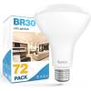 image:imageSunco 24 Pack BR30 LED Bulbs Indoor Flood Lights CRI93 11W Equivalent 65W 5000K Daylight 850 Lumens E26 Base 25000 Lifetime Hours Interior Home Residential Dimmable Recessed Can Light Bulbs  ULWhite 3k