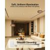 image:imageSunco BR40 LED Light Bulbs Indoor Flood Lights Recessed Can Light Bulb 1400 LM 17W 100W Equivalent 6000K Daylight Deluxe Dimmable E26 Base for Home Bedroom Kitchen UL 4 PackWhite  3 Cct in One