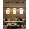 image:imageSunco BR40 LED Light Bulbs Indoor Flood Lights Recessed Can Light Bulb 1400 LM 17W 100W Equivalent 6000K Daylight Deluxe Dimmable E26 Base for Home Bedroom Kitchen UL 4 PackWhite  3 Cct in One