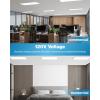 image:imageSunco 12 Pack 2x4 LED Flat Panel Light Drop Ceiling Office Fixture 7700 LM Selectable Features 40W50W60W 4000K5000K6000K Dimmable 010V Dustproof ETL1x2